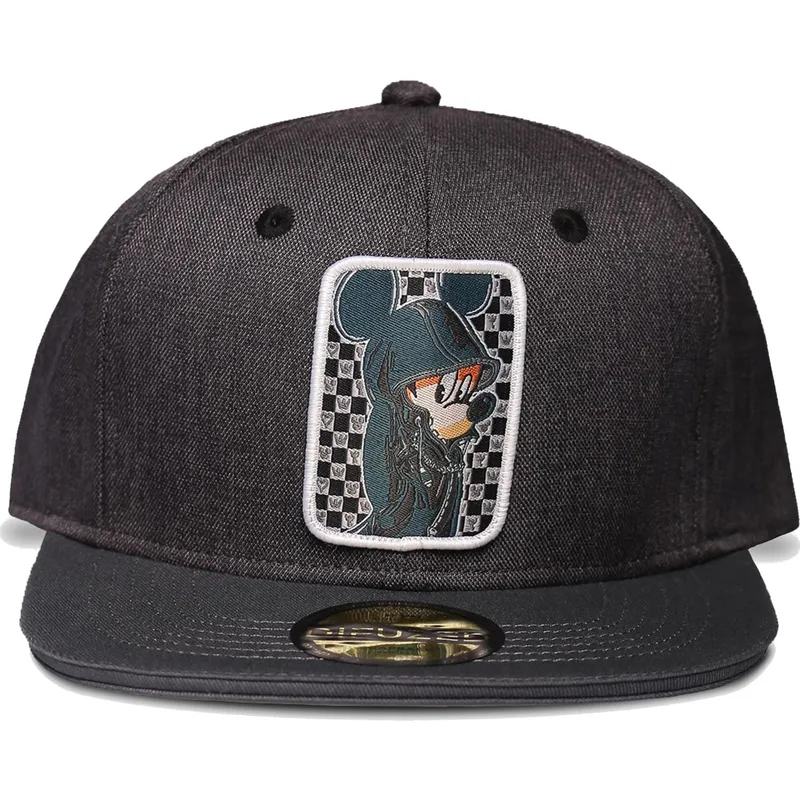 sort-flat-snapback-kasket-mickey-mouse-hooded-kingdom-hearts-disney-fra-difuzed