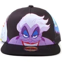 flad-sort-snapback-kasket-ursula-den-lille-satisfying-disney-fra-difuzed