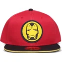 kasketter-flad-rod-snapback-til-barn-af-difuzed