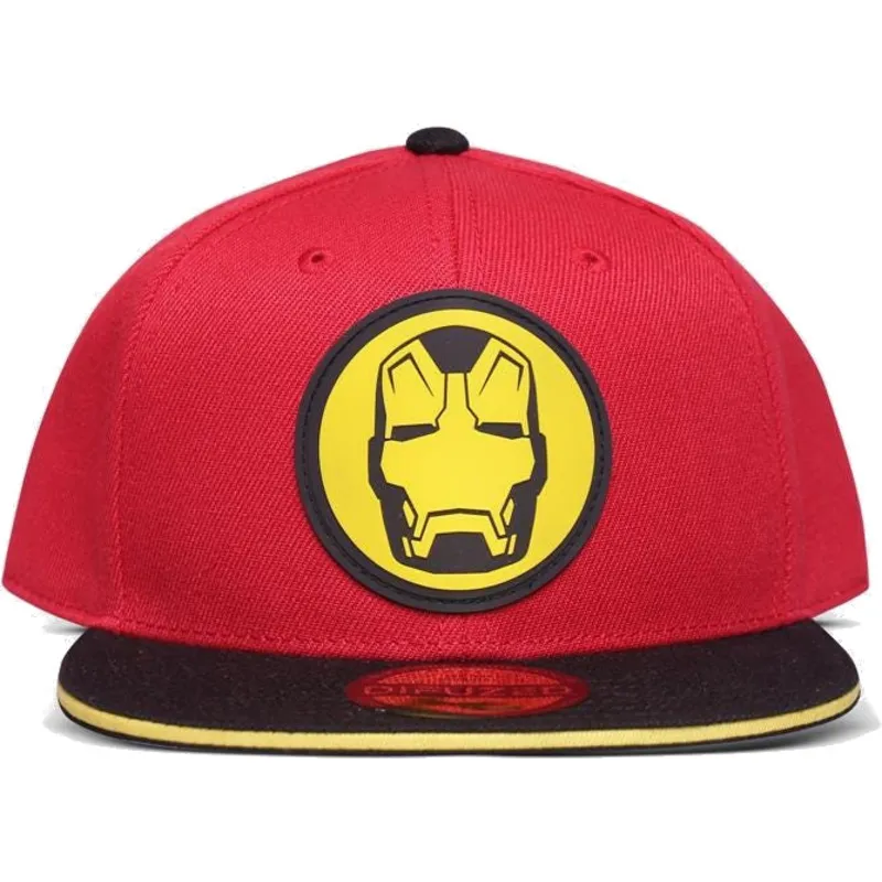 kasketter-flad-rod-snapback-til-barn-af-difuzed
