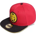 kasketter-flad-rod-snapback-til-barn-af-difuzed