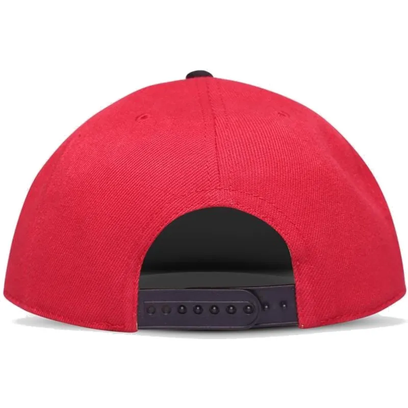 kasketter-flad-rod-snapback-til-barn-af-difuzed