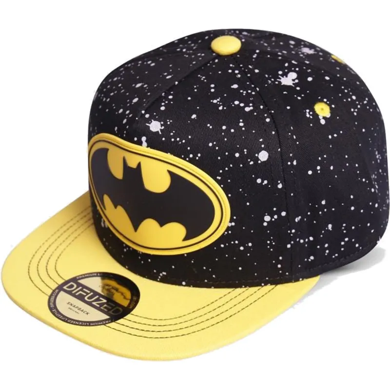 kasketter-flad-sort-snapback-til-barn-af-difuzed