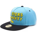 bla-og-sort-snapback-flad-kasket-rick-banana-rick-og-morty-fra-difuzed