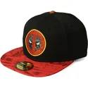 sort-og-rod-snapback-deadpool-graffiti-marvel-comics-kasket-fra-difuzed