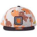 gra-og-sort-snapback-flat-cap-donkey-kong-super-mario-bros-fra-difuzed
