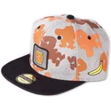 gra-og-sort-snapback-flat-cap-donkey-kong-super-mario-bros-fra-difuzed