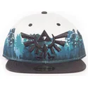 gorra-flad-gron-hvid-og-sort-snapback-triforce-green-forest-the-legend-of-zelda-fra-difuzed