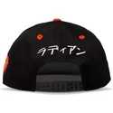 sort-og-orange-snapback-kasket-med-fladt-skygge-radiant-logo-fra-difuzed