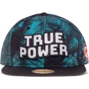 flad-kasket-bla-og-sort-snapback-true-power-marvel-comics-fra-difuzed