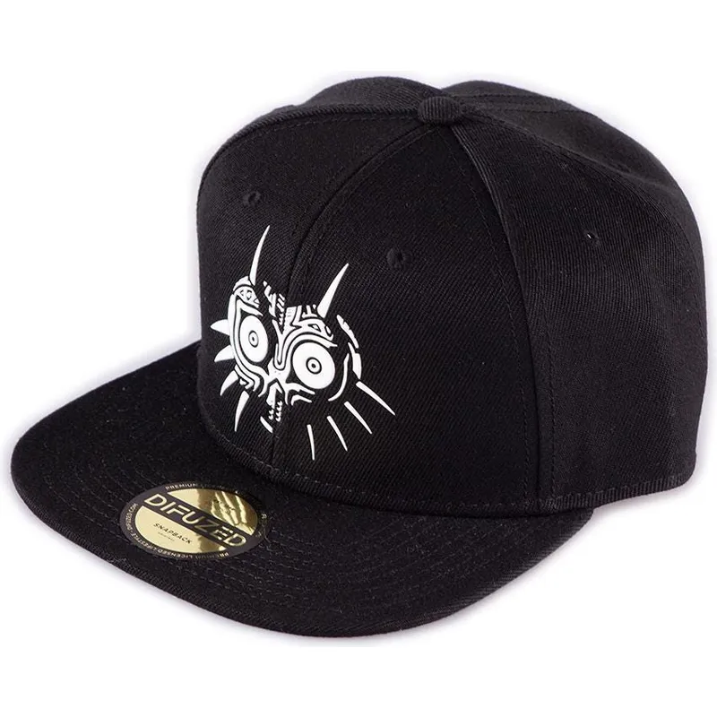 kasketter-flad-sort-snapback-af-difuzed