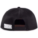 sort-snapback-kasket-med-flad-skygge-majoras-mask-hvid-the-legend-of-zelda-fra-difuzed