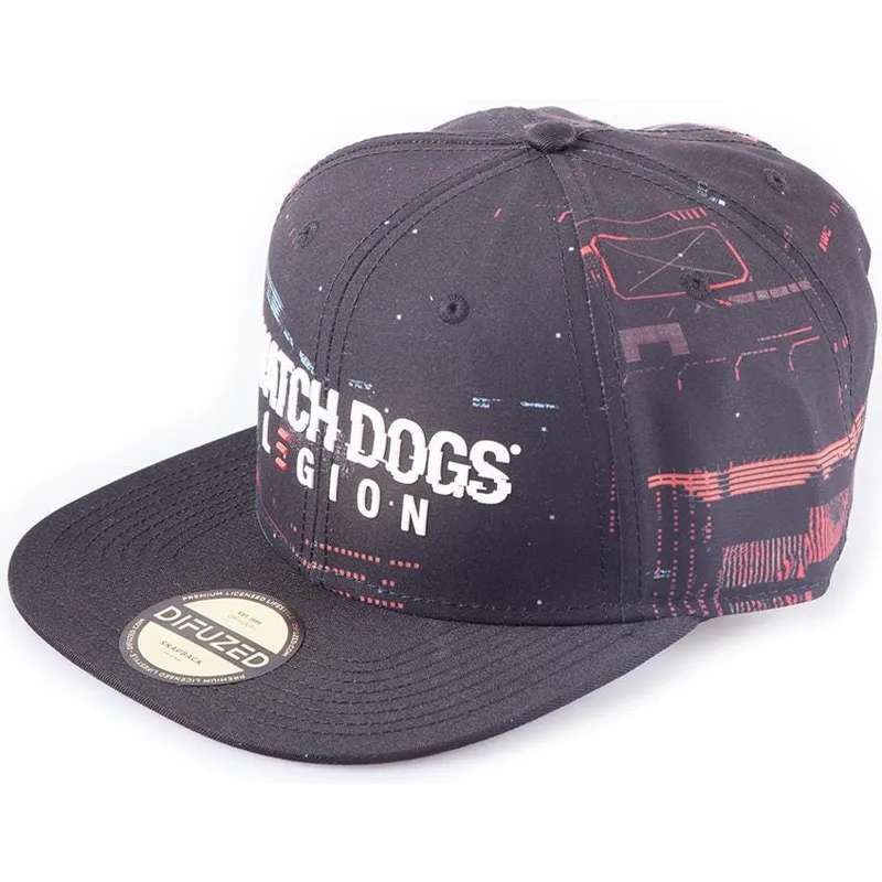 kasketter-flad-sort-snapback-af-difuzed kasketter-flad-sort-snapback-af-difuzed
