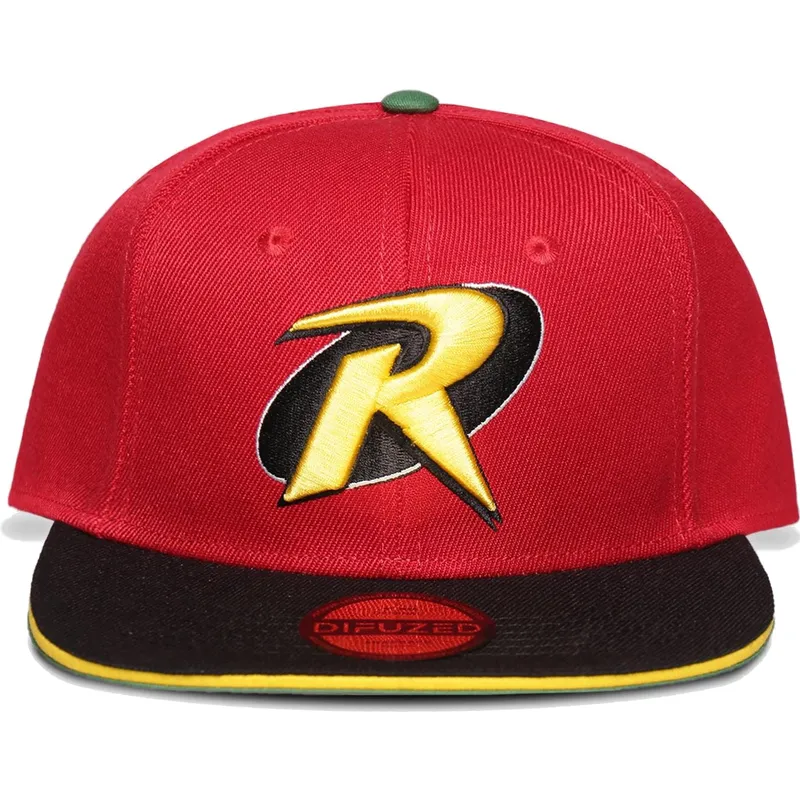 kasketter-flad-rod-snapback-af-difuzed