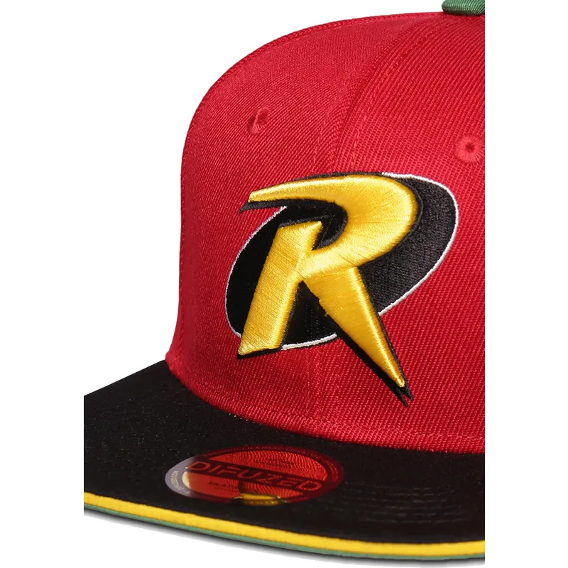 kasketter-flad-rod-snapback-af-difuzed