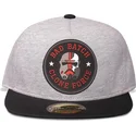 gra-og-sort-flat-cap-snapback-til-dreng-hunter-the-bad-batch-clone-force-star-wars-fra-difuzed