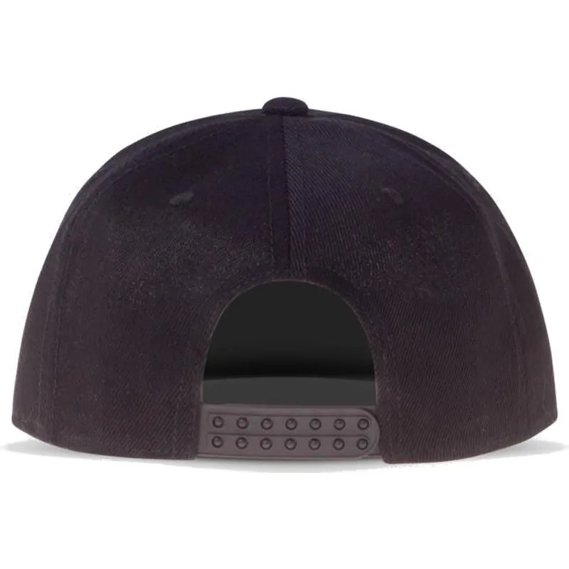 sort-flat-snapback-kasket-the-mandalorian-silhouette-star-wars-fra-difuzed