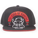 sort-og-rod-snapback-flad-kasket-bowser-the-king-of-koopas-super-mario-bros-fra-difuzed