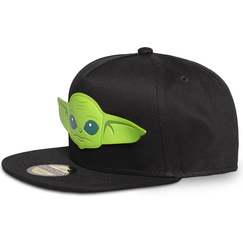 kasketter-flad-sort-snapback-til-barn-af-difuzed