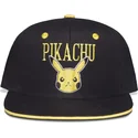 sort-og-gul-fladskaerm-snapback-pikachu-angry-pokemon-kasket-fra-difuzed