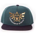 kasketter-flad-gron-snapback-af-difuzed