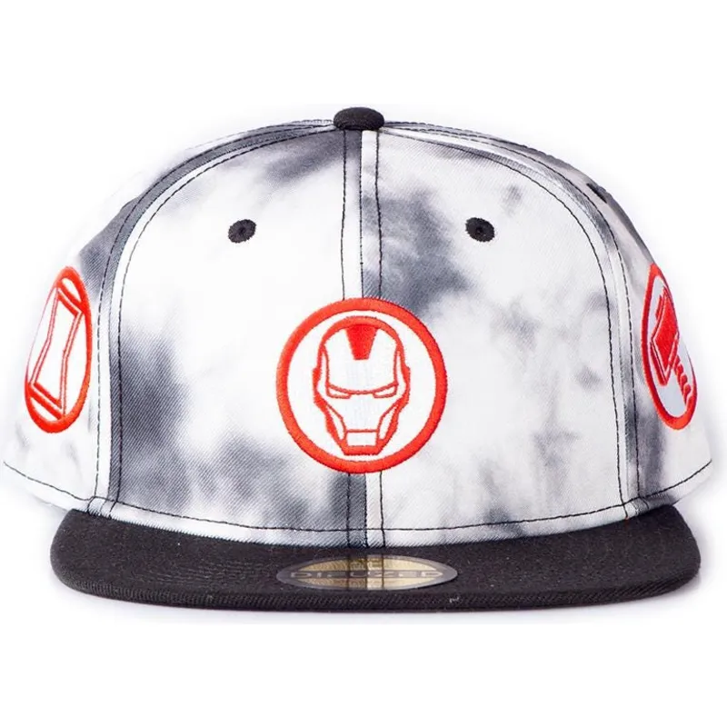 kasketter-flad-hvid-snapback-af-difuzed kasketter-flad-hvid-snapback-af-difuzed