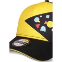 sort-snapback-kasket-med-buet-skygge-pac-man-fra-difuzed