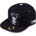 sort-snapback-kasket-med-buet-skygge-gon-freecss-hunter-x-hunter-fra-difuzed