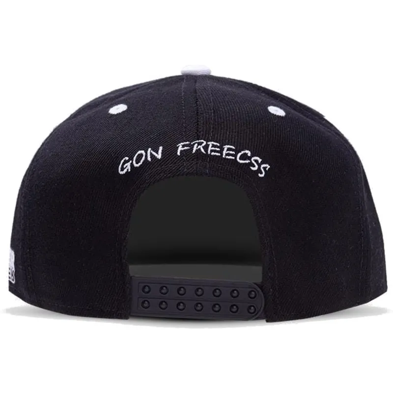 sort-snapback-kasket-med-buet-skygge-gon-freecss-hunter-x-hunter-fra-difuzed