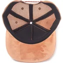 kasketter-flad-brun-snapback-til-barn-af-difuzed
