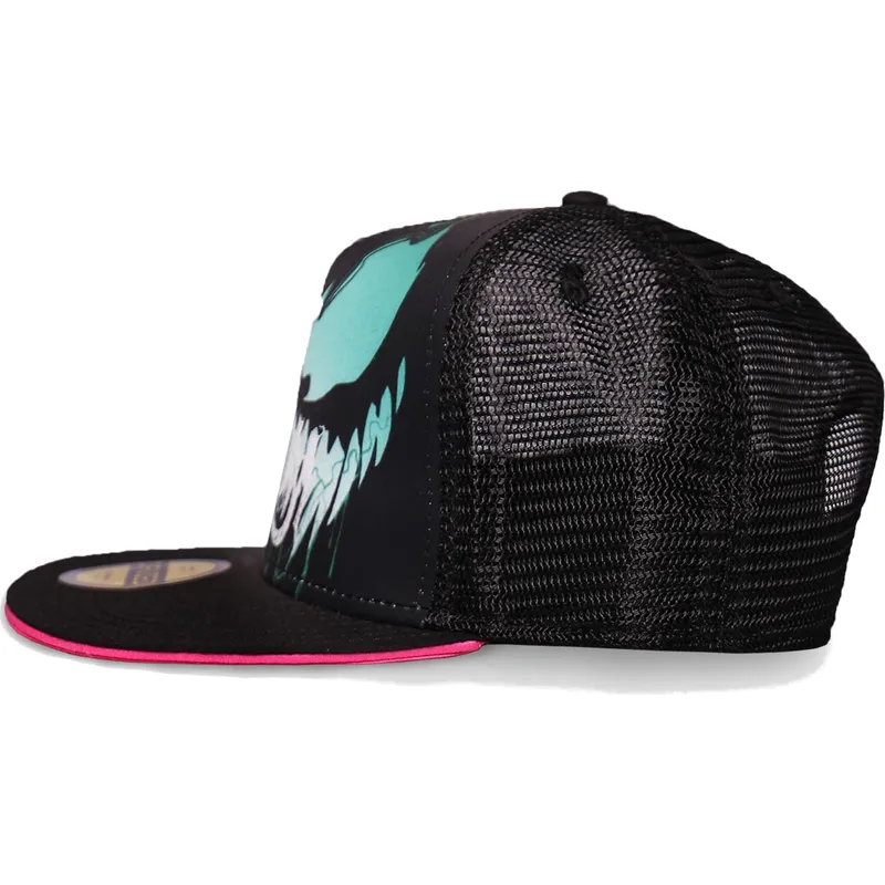 kasketter-flad-sort-snapback-til-barn-af-difuzed