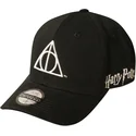 buet-sort-snapback-kasket-dodsregalierne-harry-potter-fra-difuzed