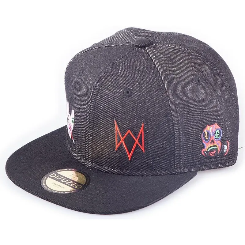 kasketter-flad-sort-snapback-af-difuzed kasketter-flad-sort-snapback-af-difuzed