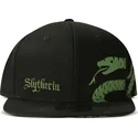sort-flat-snapback-kasket-slytherin-harry-potter-fra-difuzed
