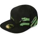 sort-flat-snapback-kasket-slytherin-harry-potter-fra-difuzed