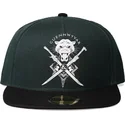 guenhwyvar-drizzt-dungeons-dragons-gron-og-sort-snapback-flad-kasket-fra-difuzed