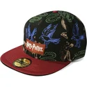 sort-og-rod-harry-potter-snapback-kasket-fra-difuzed