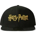 sort-flad-snapback-kasket-harry-potter-fra-difuzed