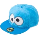 bla-fladskaerms-snapback-kasket-cookie-monster-fur-sesame-street-fra-difuzed