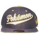 sort-fladskygget-snapback-pikachu-baseball-pokemon-kasket-fra-difuzed