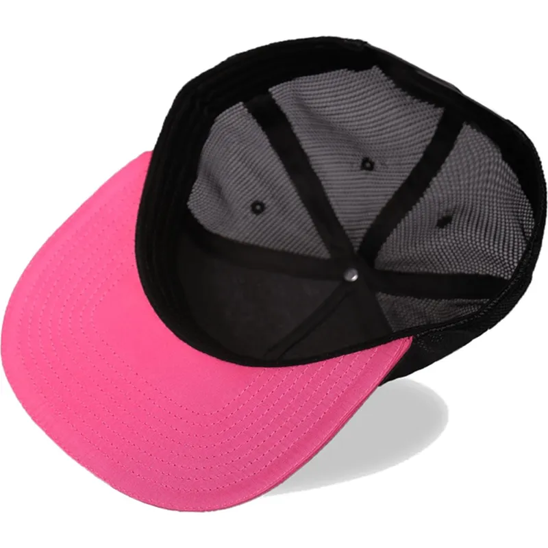 kasketter-flad-sort-snapback-til-barn-af-difuzed
