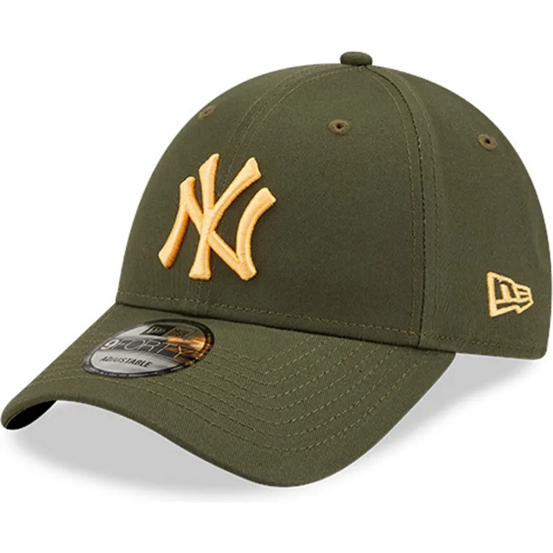 kasketter-buet-gron-justerbar-rem-9forty-league-essential-fra-new-york-yankees-mlb-af-new-era