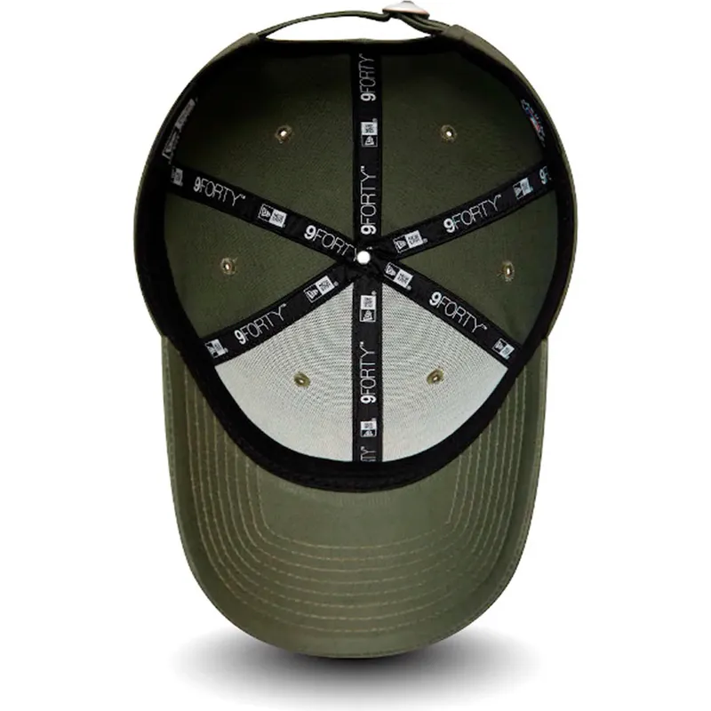 kasketter-buet-gron-justerbar-rem-9forty-league-essential-fra-new-york-yankees-mlb-af-new-era