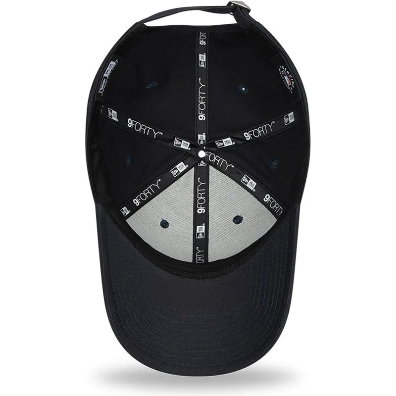 kasketter-buet-marinebla-justerbar-rem-9forty-league-essential-fra-new-york-yankees-mlb-af-new-era