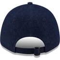kasketter-buet-marinebla-justerbar-rem-9forty-denim-fra-new-york-yankees-mlb-af-new-era