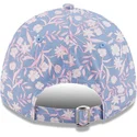kasketter-buet-bla-justerbar-rem-rosa-9forty-floral-fra-new-york-yankees-mlb-af-new-era