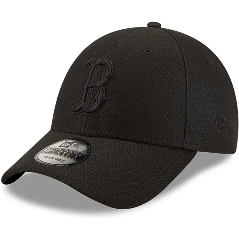 kasketter-buet-sort-snapback-9forty-mono-team-colour-fra-boston-red-sox-mlb-af-new-era
