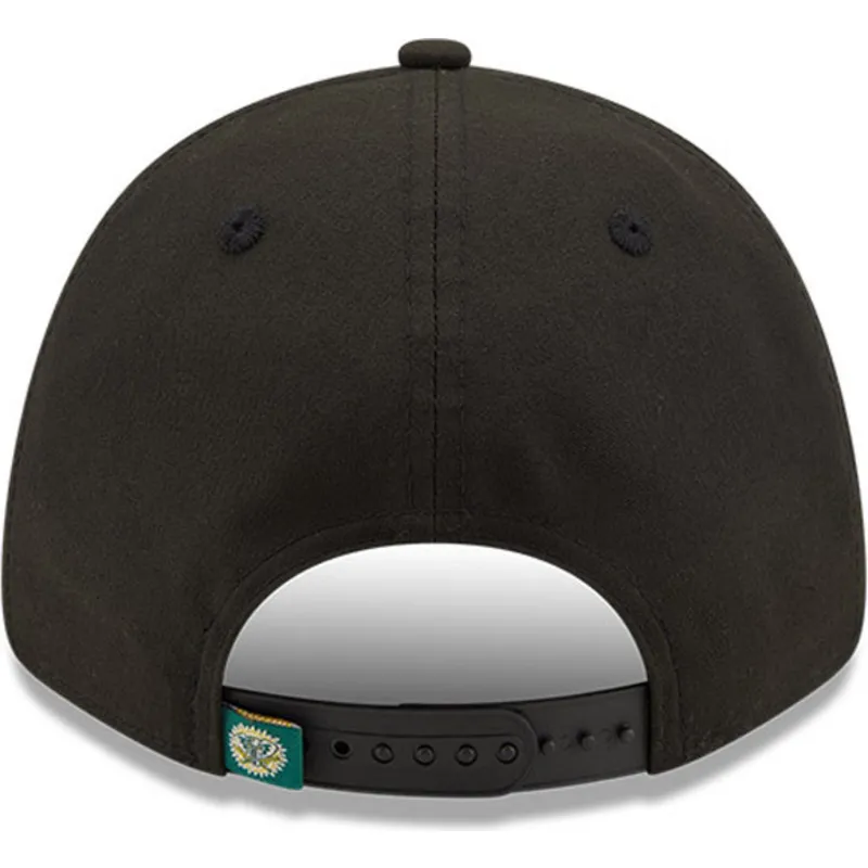 kasketter-buet-sort-snapback-9forty-elemental-fra-oakland-athletics-mlb-af-new-era