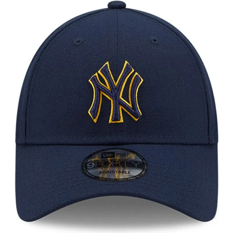 kasketter-buet-marinebla-justerbar-rem-9forty-pop-outline-fra-new-york-yankees-mlb-af-new-era