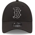 boston-red-sox-mlb-new-era-9forty-justerbar-sort-og-solv-buet-kasket